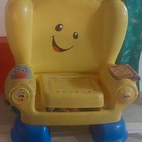 Poltrona/Sedia interattiva- educativa Fisher-Price