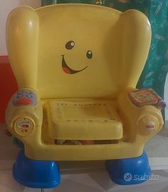 Poltrona/Sedia interattiva- educativa Fisher-Price