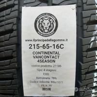 2 gomme 215 65 16c continental a21186