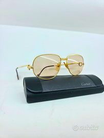 Cartier Vintage Romance Louis Oro Occhiali da sole