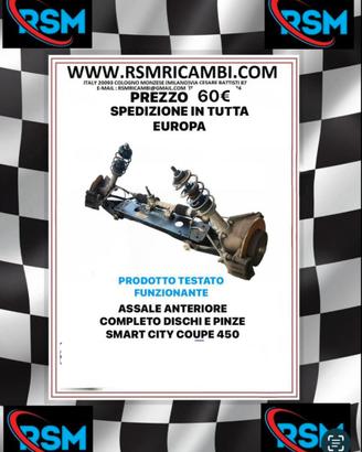 ASSALE ANTERIORE COMPLETO SMART CITY COUPE 450