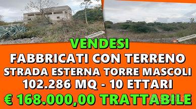 Fabbricato collabente con Terreno Agricolo