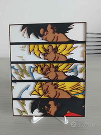 quadretto Goku