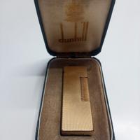 Accendino Dunhill dorato con confezione