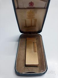 Accendino Dunhill dorato con confezione
