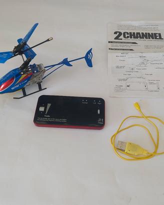 Elicottero radiocomandato per ricambi.
