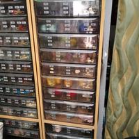 mobile con 350 gomitoli perlé 8 DMC € 350