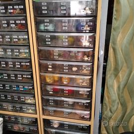 mobile con 350 gomitoli perlé 8 DMC € 350