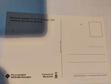 cartolina Ferrari F40 Maranello