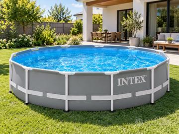 Piscina Tonda Intex 3,05 X 76 Usato 4673