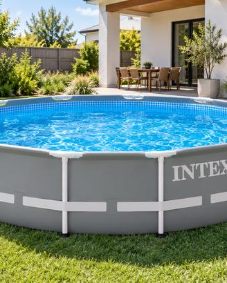 Piscina Tonda Intex 3,05 X 76 Usato 4673