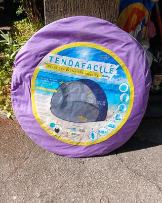 tenda facile per mare è campeggio 