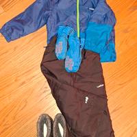 Kit abbigliamento da sci completo per bambino 3/4