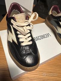 Sneakers MOA CONCEPT NERO STAMPA COCCO