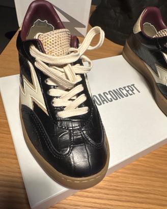 Sneakers MOA CONCEPT NERO STAMPA COCCO