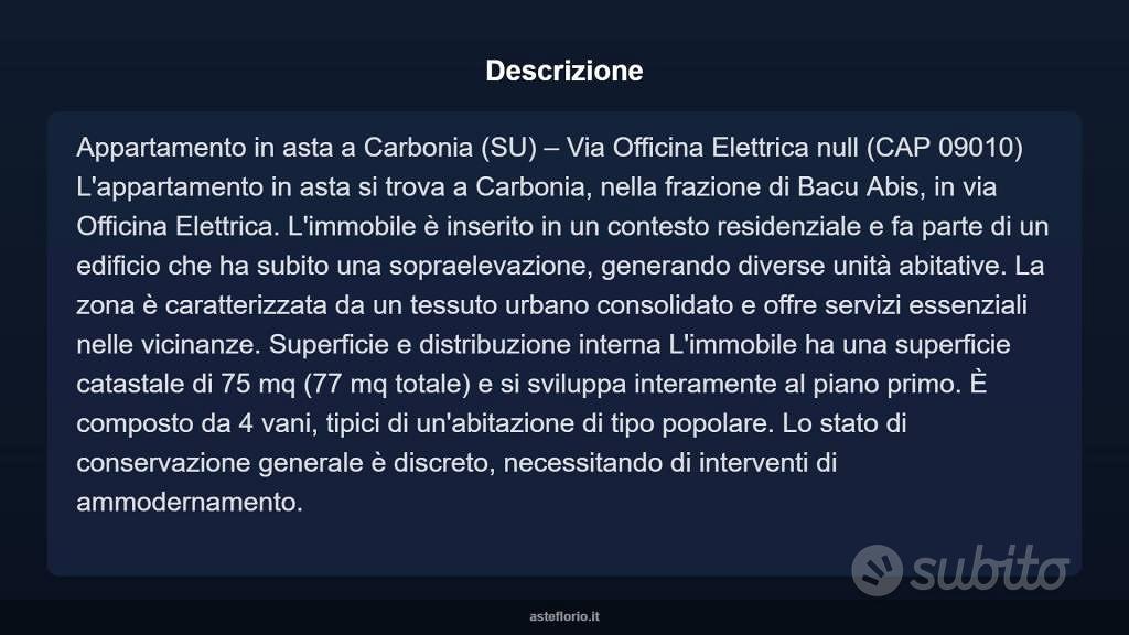 Appartamento – Carbonia, Colonia Bellisai - Vista 3