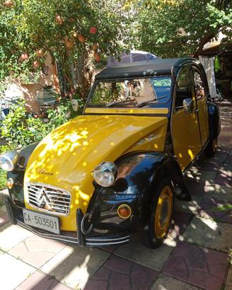 Citroen/dolly/charleston special 2cv giallo/nera