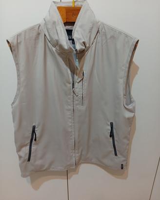 gilet grigio