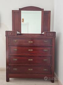 Antica cassettiera liberty '900