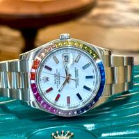Rolex Datejust ⭕️ 41 mm. RAINBOW Promo Follower 👇🏻