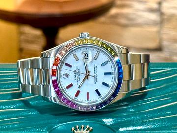 Rolex Datejust ⭕️ 41 mm. RAINBOW Promo Follower 👇🏻