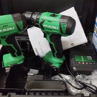 Kit Hikoki trapano avvitatore e tassellatore 