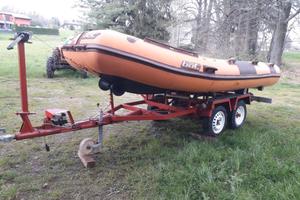 GOMMONE COMPLETO DI  MOTORE E CARRELLO