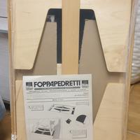 Tavolino/Vassoio Foppapedretti “Comodoso" in legno