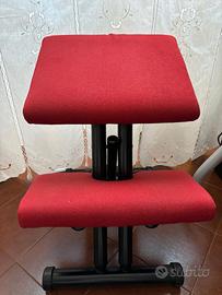 Sedia di design ergonomica Multi Varier Rossa