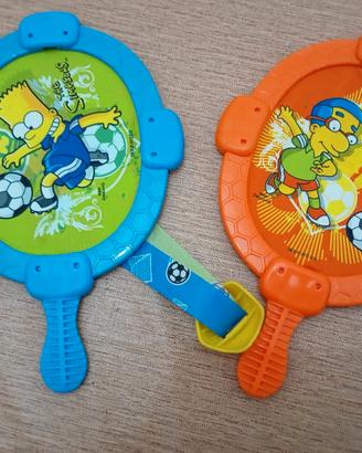 racchette Simpsons Kinder Maxi 