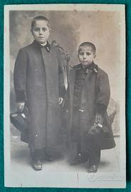 Cartolina Sassari Convitto Nazionale 1916 Bambini