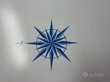 Tavolo rosa dei venti