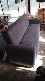 Divano letto 3 posti con contenitore