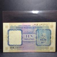 10 SHELLINGS (BRITISH MILITARY AUTHORITY)  OCCUPA