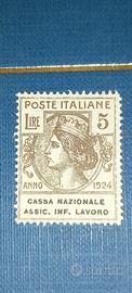 1924 Regno Enti Parastatali nuovi S.G 
