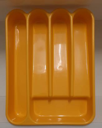 Portaposate da cassetto, in plastica,a 5 scomparti