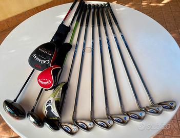 Set ferri da golf marca PING e legni