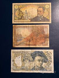 Banconote francesi