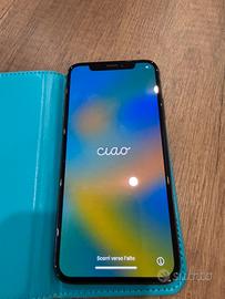 Iphone  X  space grey 256 gigabyte leggi
