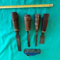 lotto scalpelli e pialletto 