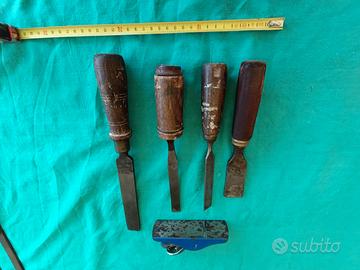 lotto scalpelli e pialletto 