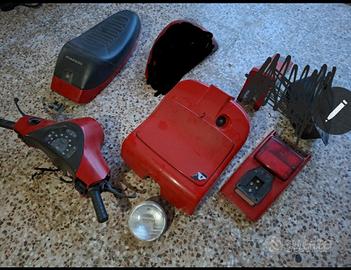 ricambi x vespa v  color bianco