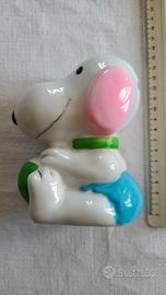 SNOOPY PEANUTS SALVADANAIO IN CERAMICA