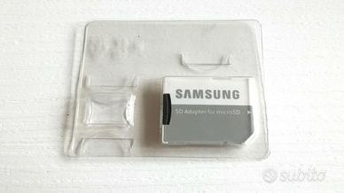 Scheda Di Memoria Samsung Con Micro Adattatore SD