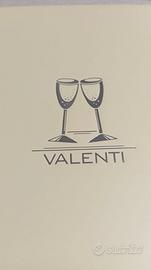 set di due calici valenti