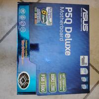 Scheda madre asus de luxe p5q e cpu