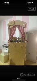 Teatrino, invero, legno fatto a mano