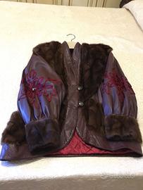 Giacca in pelle vintage