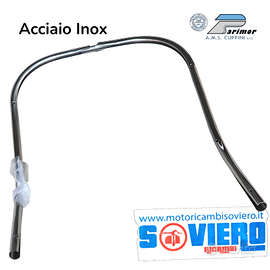 Bordo Scudo 2pz Cromato Acciaio Inox Vespa 125 VN