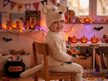 Costume da cagnolino in morbido pile per bambini